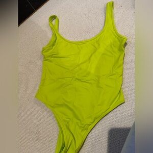 TNA Lime One Piece Bodysuit